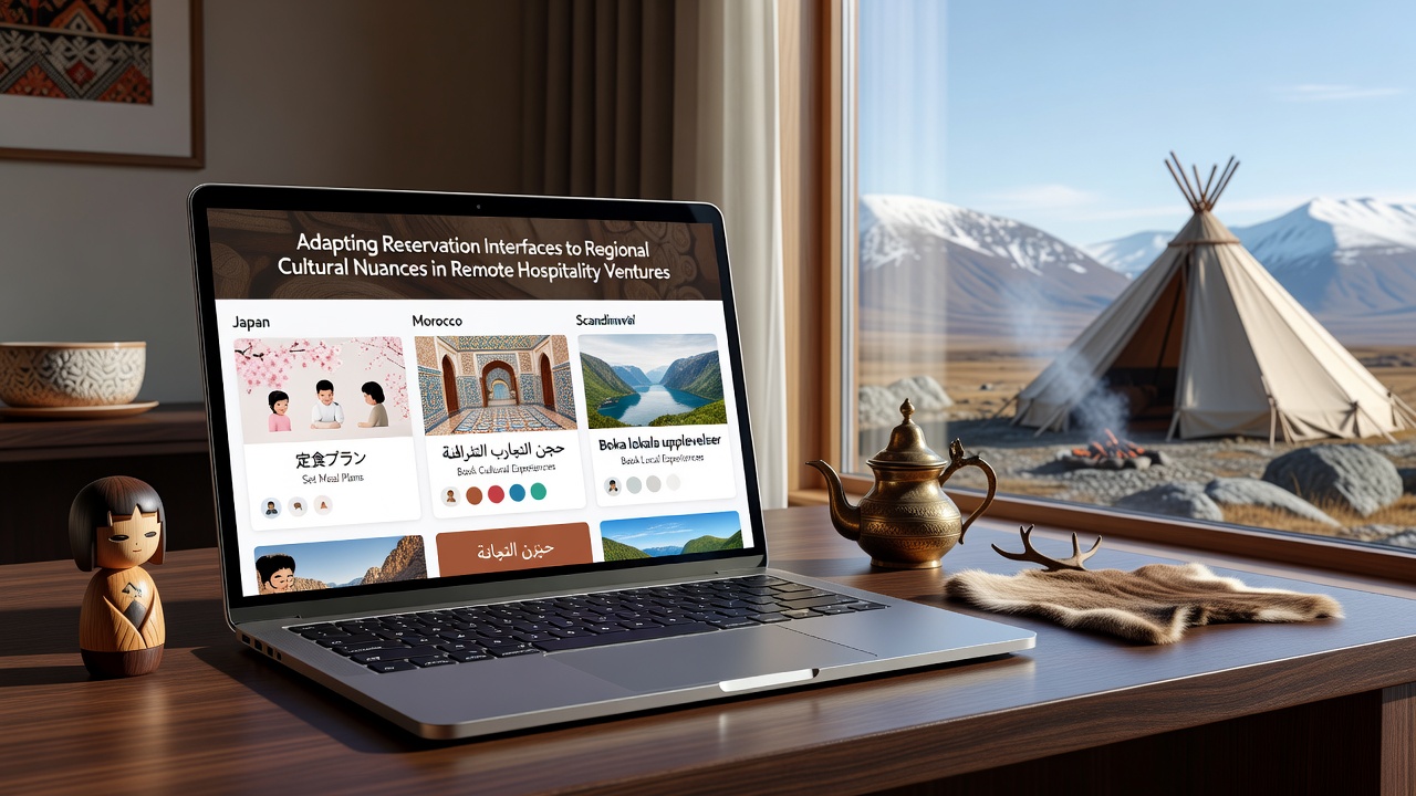 Adapting Reservation Interfaces to Regional Cultural Nuances in Remote Hospitality Ventures